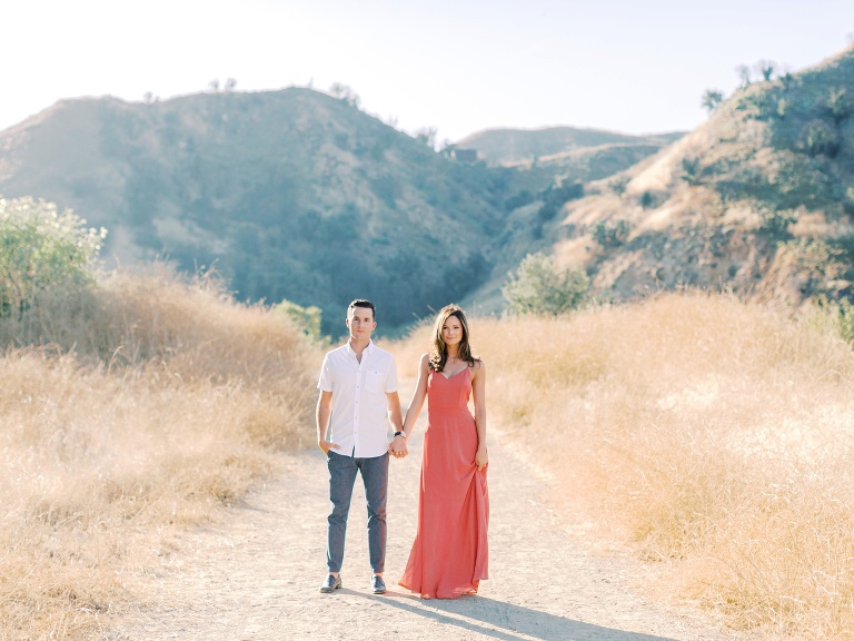 Malibu Creek State Park Engagement Photo