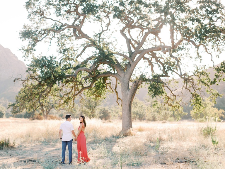 Malibu Creek State Park Engagement Photo