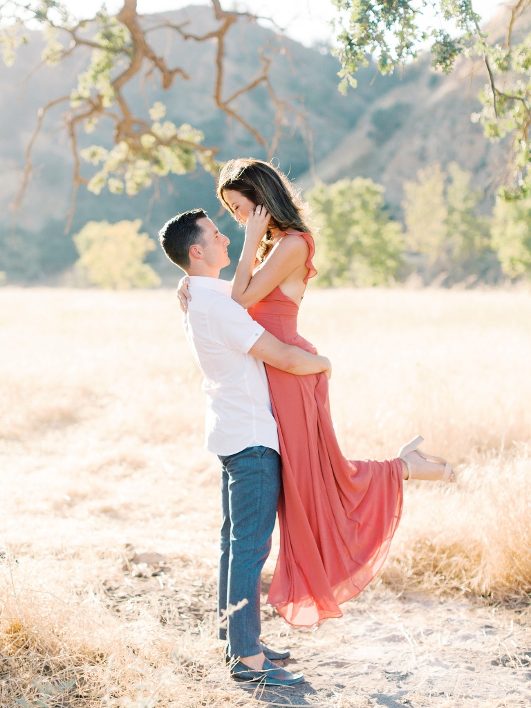 Malibu Creek State Park Engagement Photo