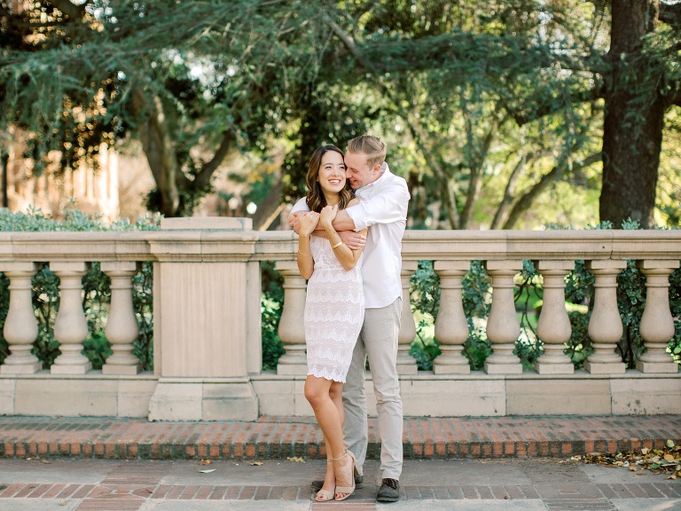 UCLA Los Angeles Engagement Photo