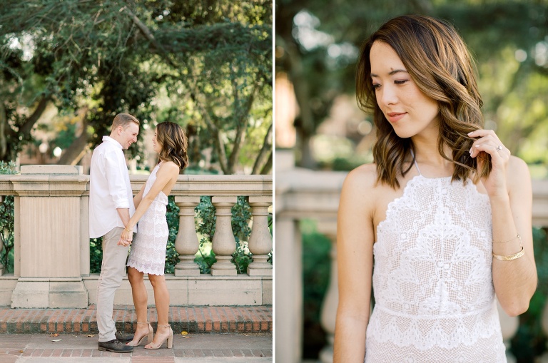 UCLA Los Angeles Engagement Photo