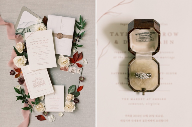 Market at Grelen Wedding Invitation