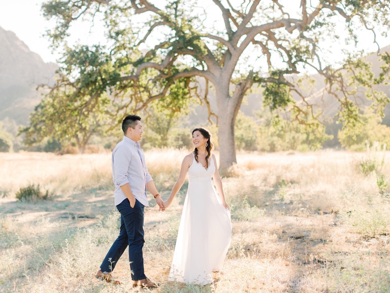 Malibu Creek State Park Engagement Photo