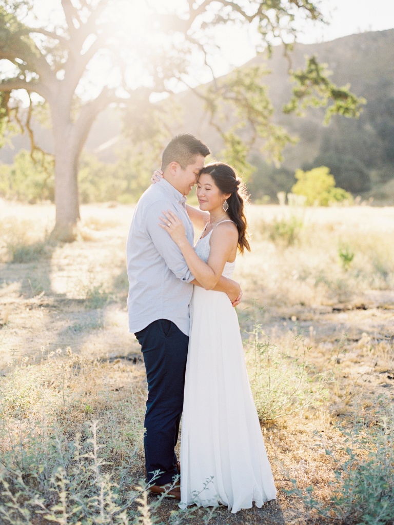 Malibu Creek State Park Engagement Photo